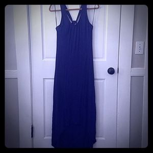 DKNY high low maxi dress